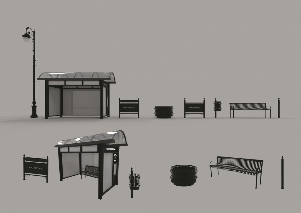 Collezione arredo urbano Enea