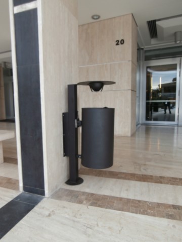 Cestino-arredo-urbano-Simply-palo-663-Elux