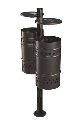 Cestino stradale da 25 litri modello Libertino