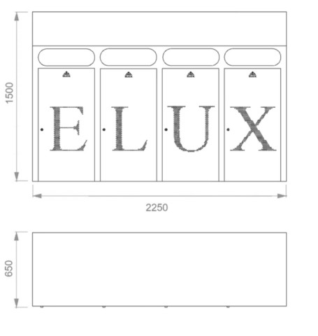 Cestino raccolta differenziata Pescara
