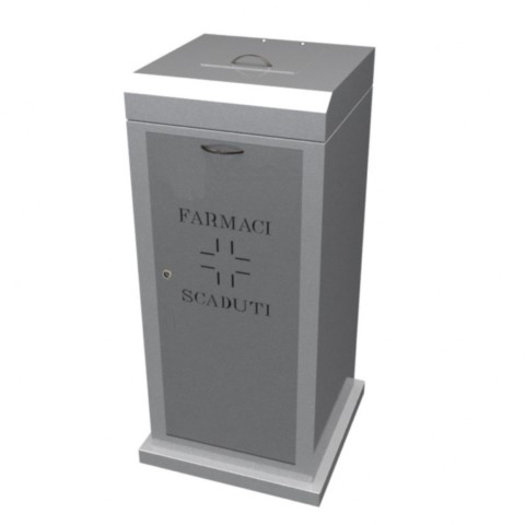 Cestino stradale raccolta farmaci RUP 450 ELUX