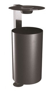 Cestino stradale gettacarte in metallo modello Simply Palo