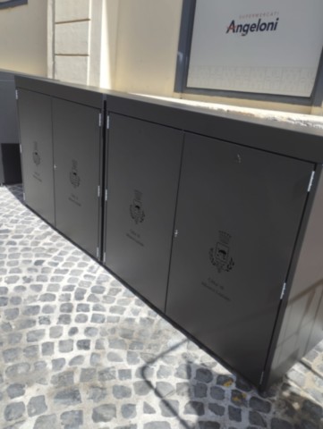 Copri Bidoni per Raccolta Differenziata modello 085