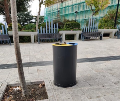 Cestino raccolta differenziata Taranto Arredo urbano