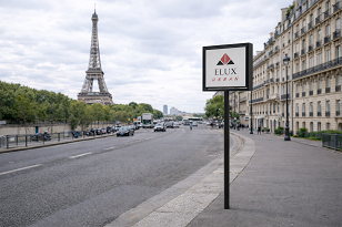 Installazione Palina stradale modello Ambra 415 ELUX 50