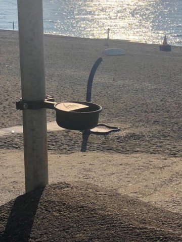 Posacenere stradale modello Gubbio ELUX