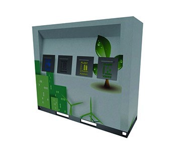 Isola ecologica INFORMATIZZATA Net 095/4CP120 ELUX