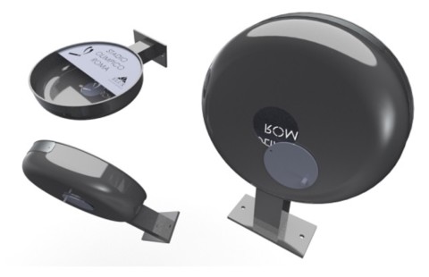 Posacenere stradale da palo modello Vasto 1940 ELUX