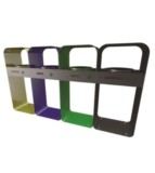 Cestino per la raccolta dei rifiuti anti bomba modello Kamon 692/AT ELUX