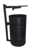 Cestino stradale da palo modello Libertino 30 litri